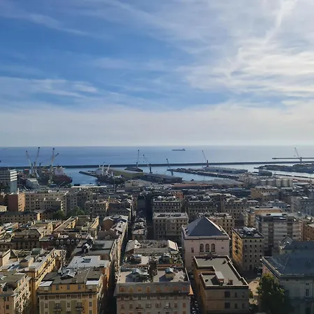 Apartman Attico Con Posto Auto Genova